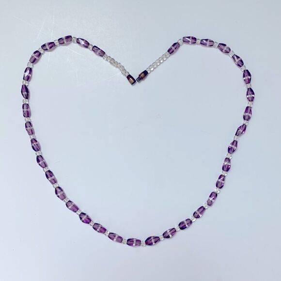 💜Genuine crystal stone choker - Picture 2 of 5